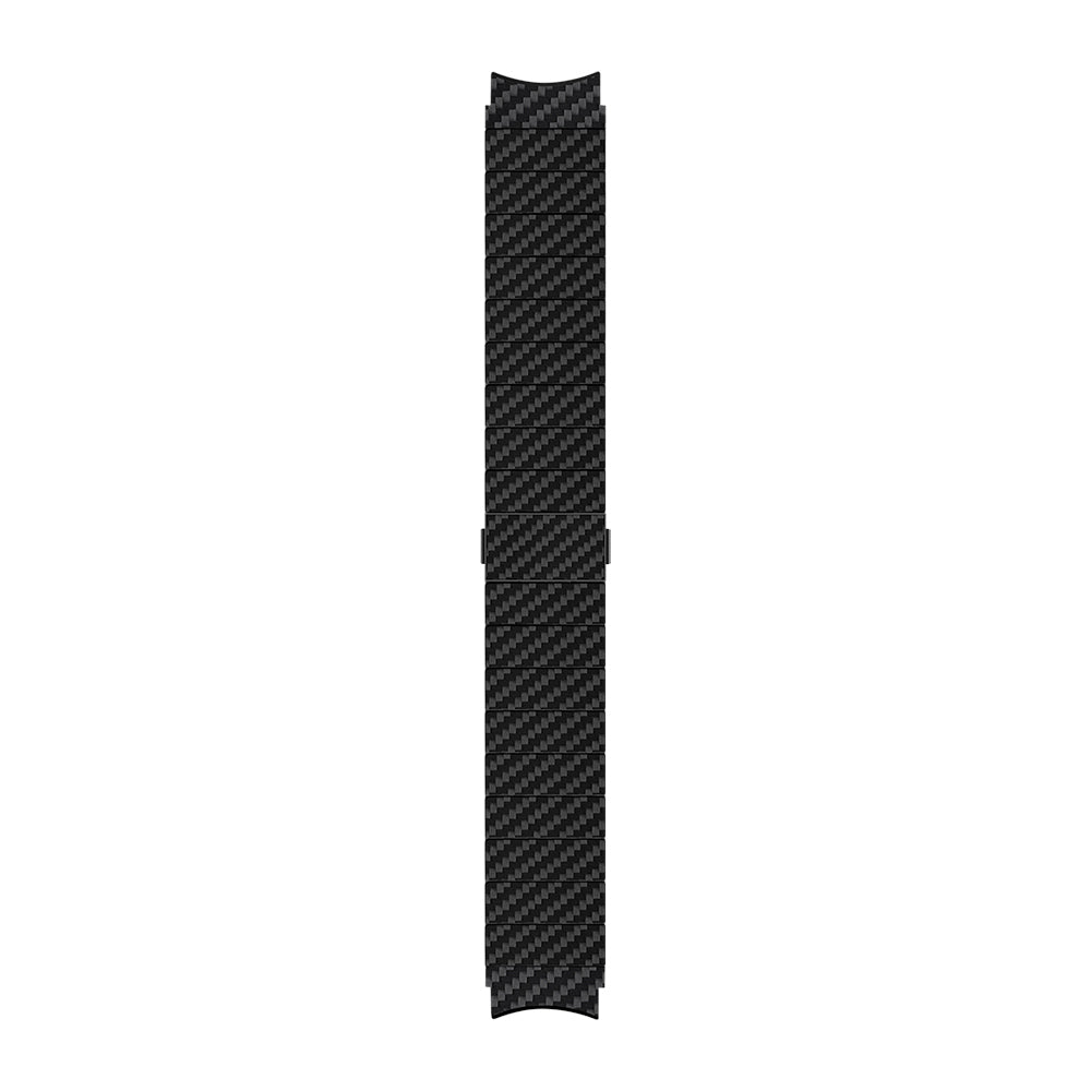 Pitaka Modern Serisi Galaxy Watch 4 40mm Karbon Fiber Black-Grey Twill Kordon Pitaka Modern Serisi Galaxy Watch 4 40mm Karbon Fiber Black-Grey Twill Kordon